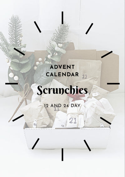 Scrunchie Advent Calendar - 12 and 24 day
