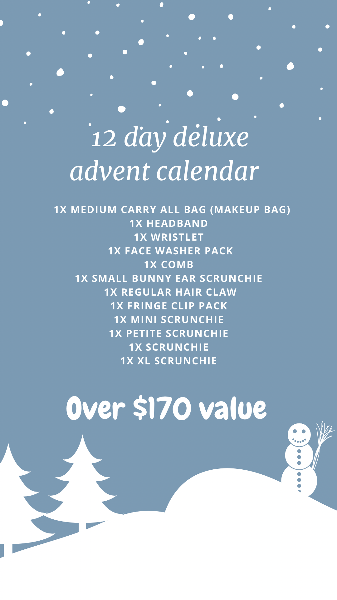 Deluxe Advent Calendar - 12 and 24 day