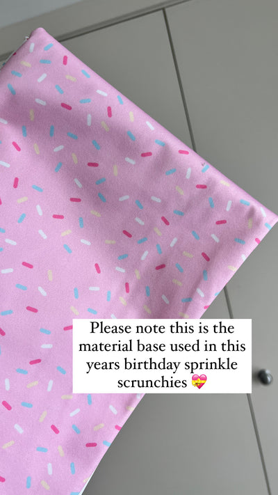 Pink Birthday Sprinkles (Read description)
