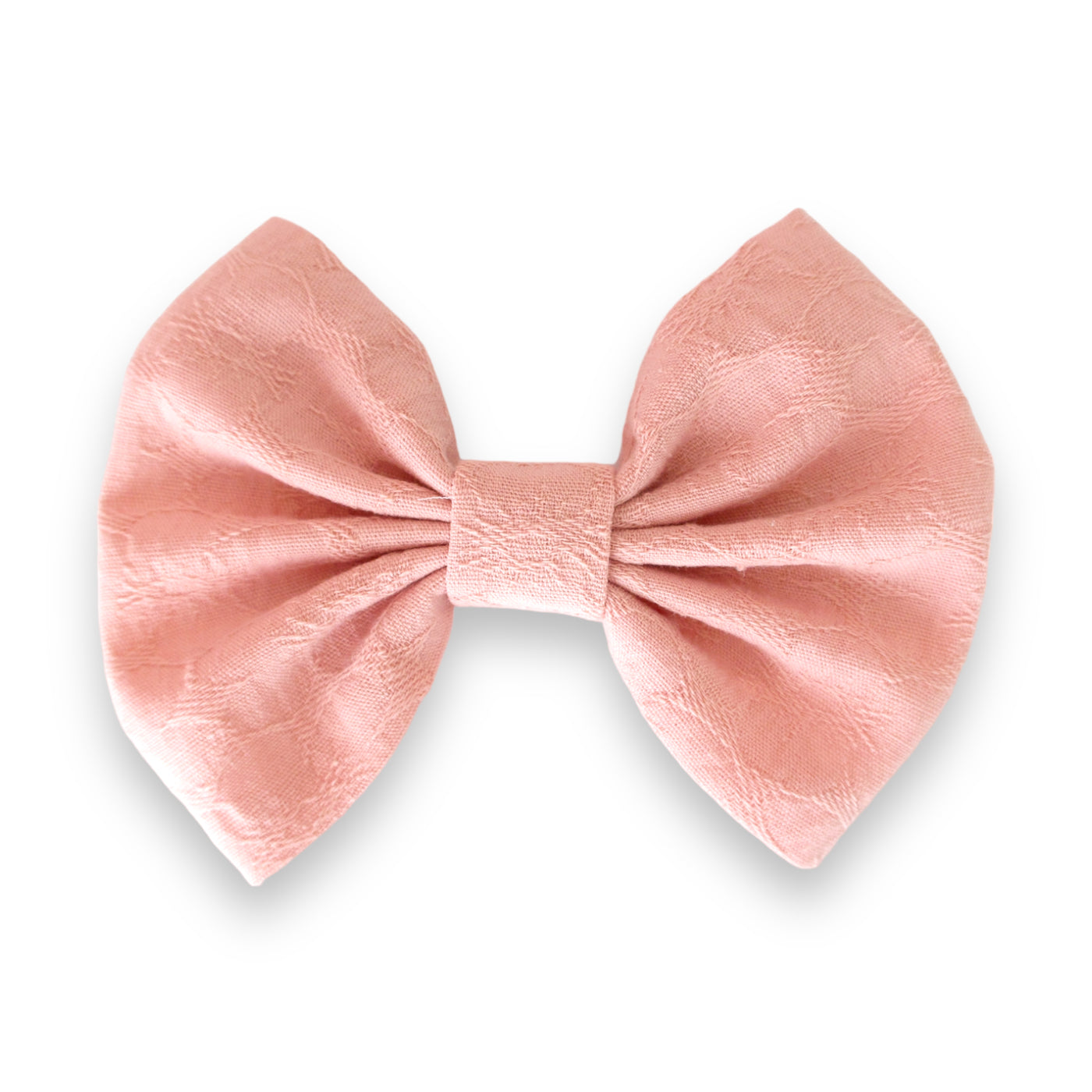 Embossed Apricot Bow