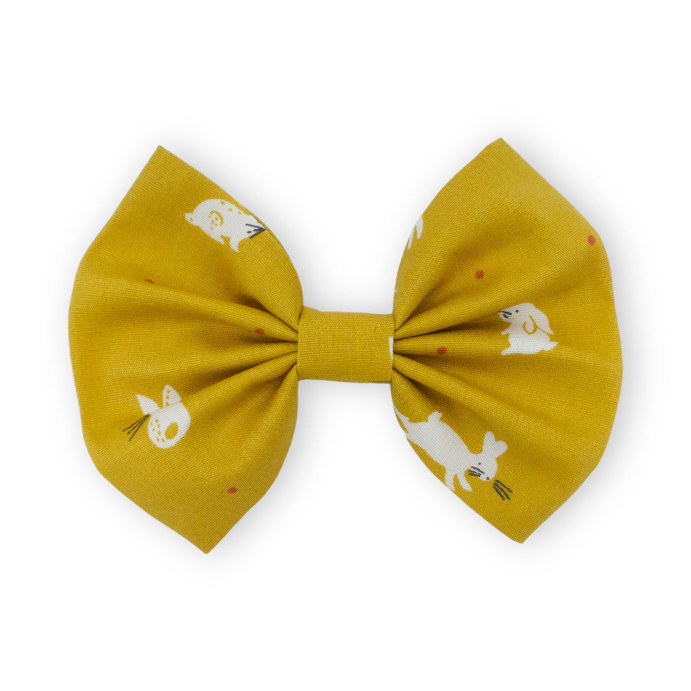 Mustard Bunny Bow