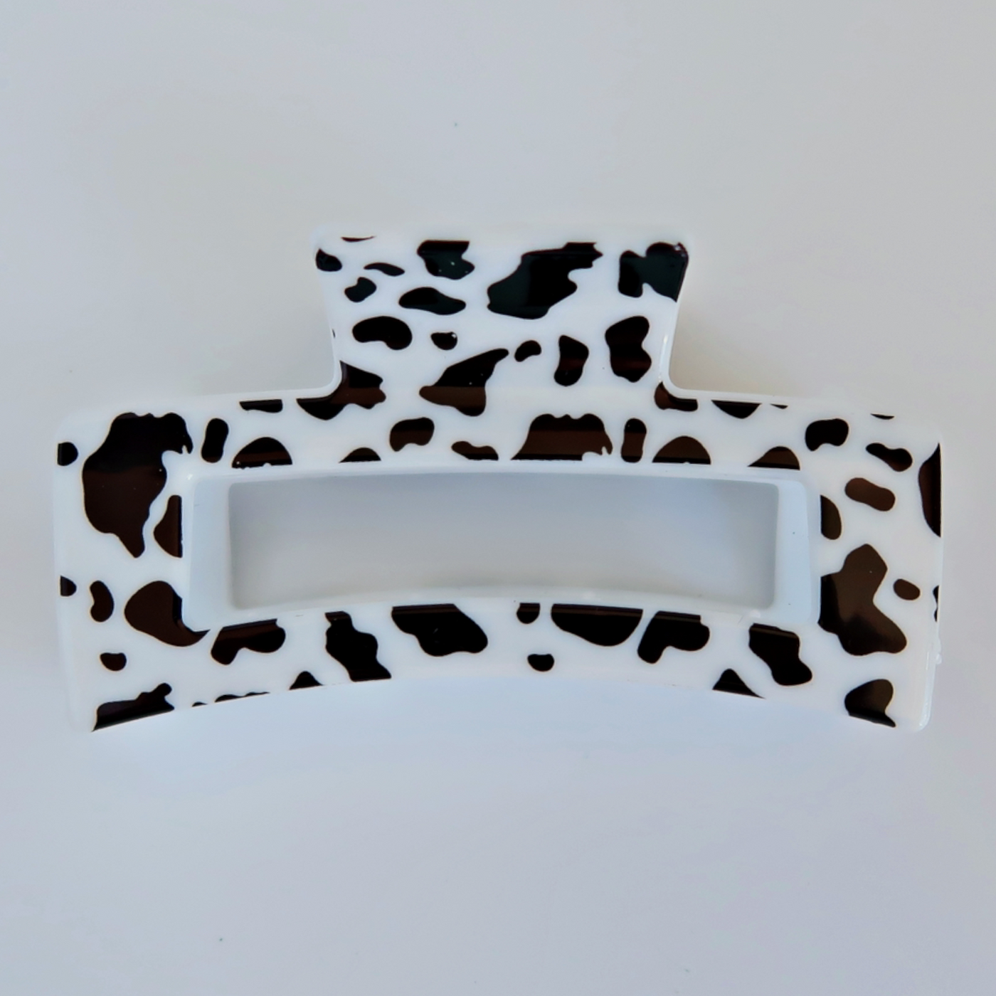 Cow Print Hair Claw