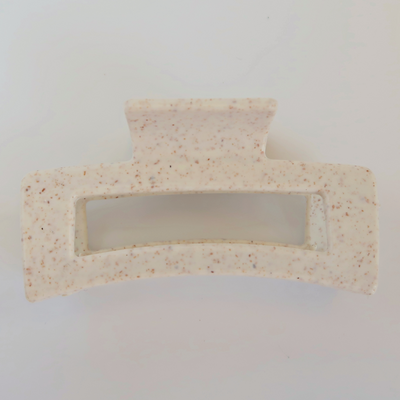 Medium Rectangle Specked Hair Claw