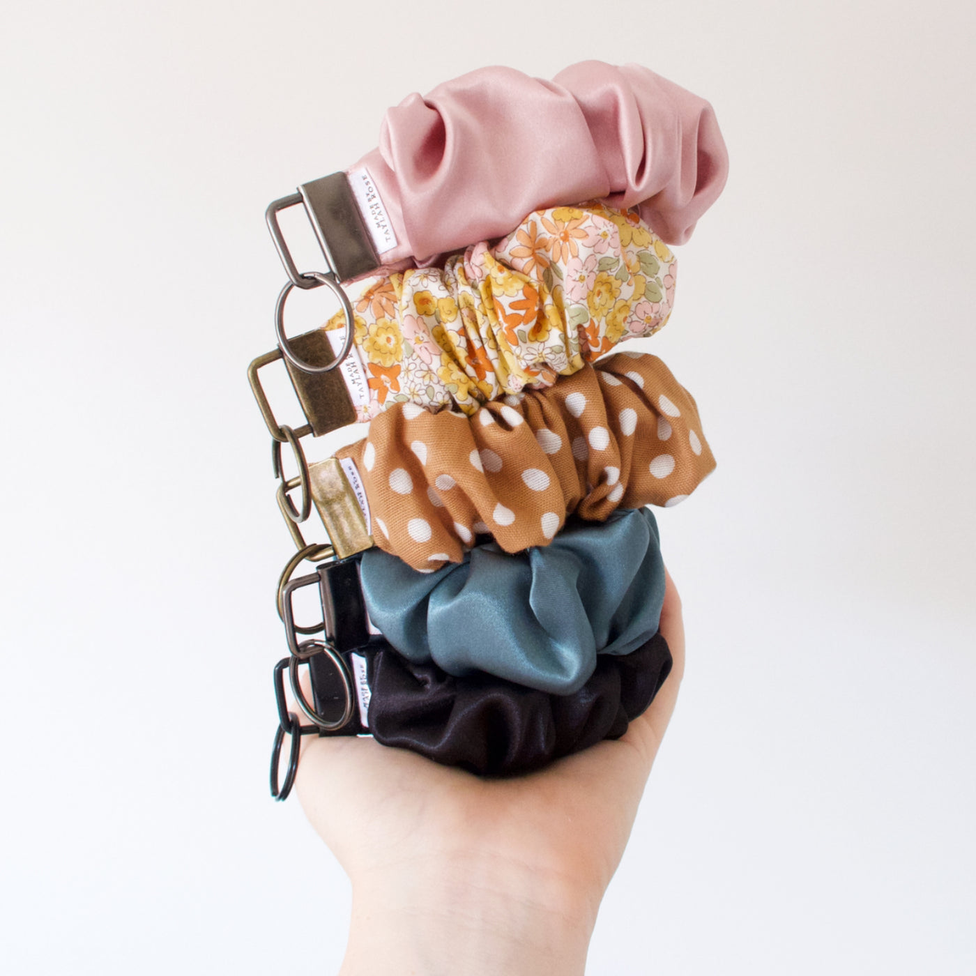 Scrunchie Wristlet Keychain